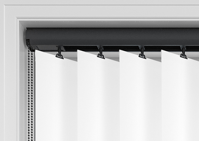Trinity (Blackout), White - Vertical Blind - Image 14